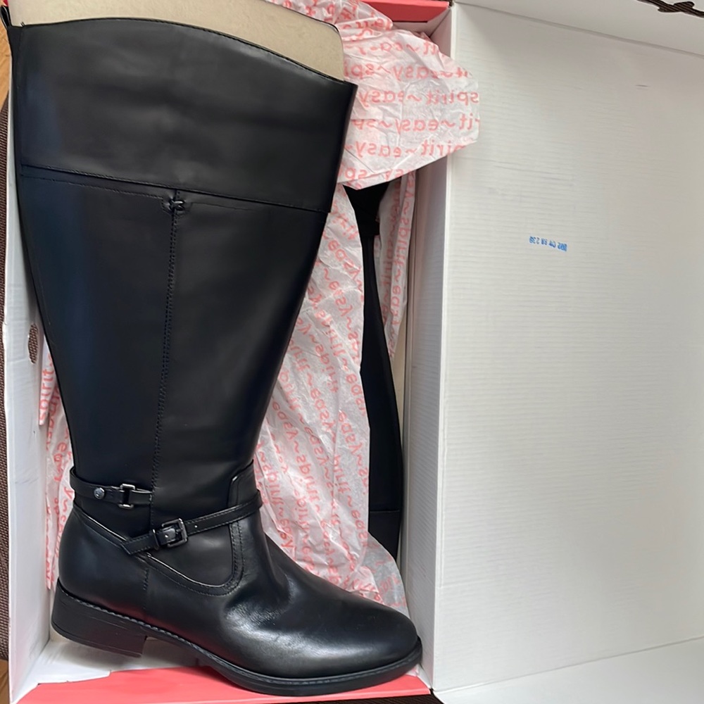 Easy Spirit Leigh Riding Boots Wide Calf
